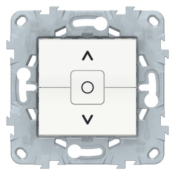 Выключатель для жалюзи Schneider Electric UNICA NEW, белый, NU520818