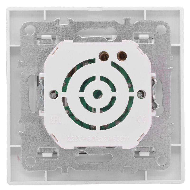 Светорегулятор СП Минск 600Вт 220В бел. Basic EKF ERD06-101-10